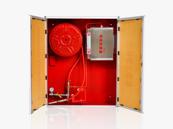 双开2玻璃门泡沫消火栓箱