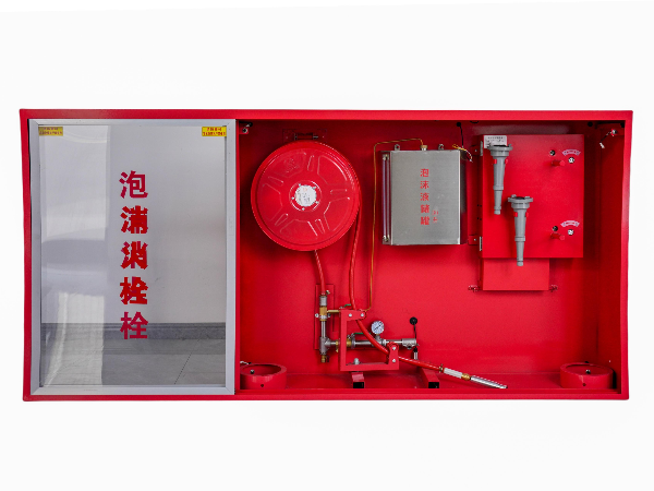 移门式智能泡沫消火栓箱开启图(1)